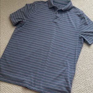 C9 by Champion Navy Polo with Pink Stripes